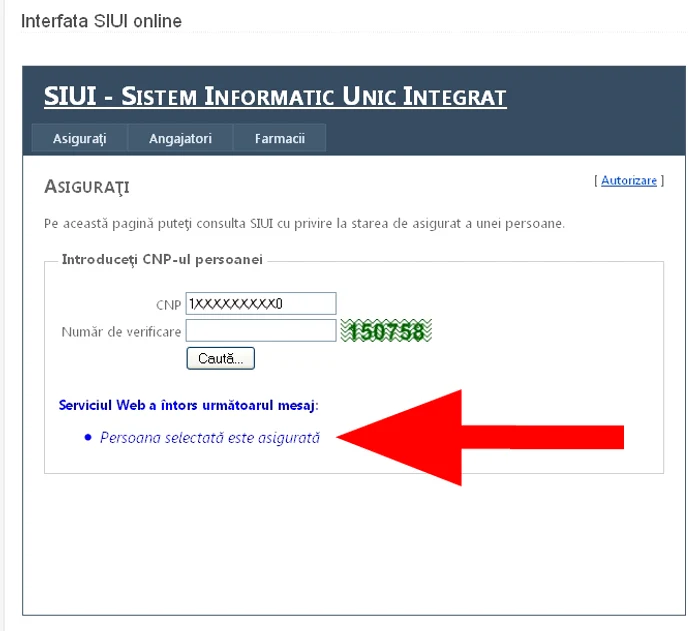 verificare asigurari sanatate pas 4