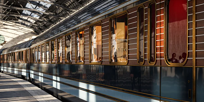 Trenul de lux “La Dolce Vita Orient Express” din Italia. Sursă foto: Orient-Express.com