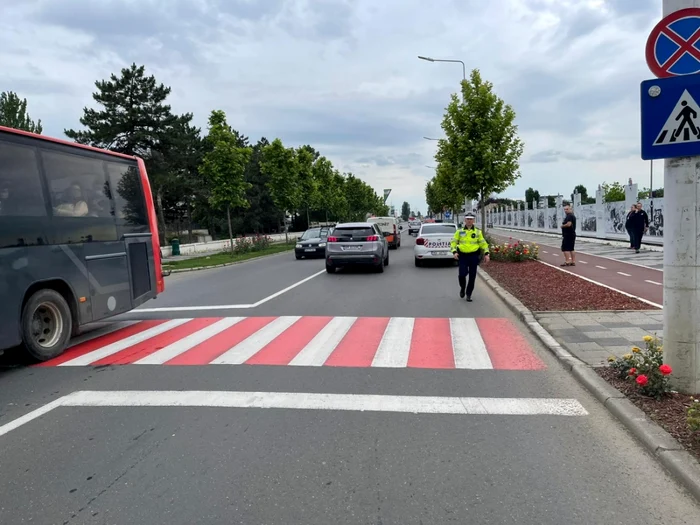 Accidentul s-a produs pe Calea Eroilor