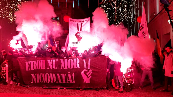 Marșul suporterilor din Timișoara FOTO Ștefan Both