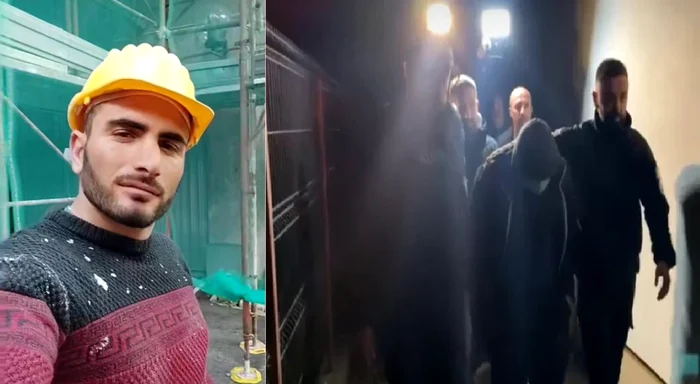Doi dintre suspecții în cazul asasinării afaceristului sibian reținuți de polițiști Foto Colaj
