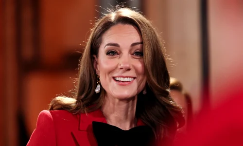 Kate Middleton în roșu, Profimedia jpg