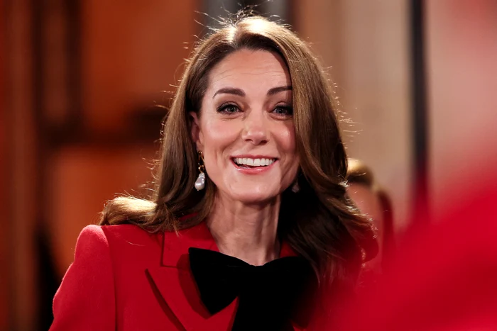 Kate Middleton în roșu, Profimedia jpg