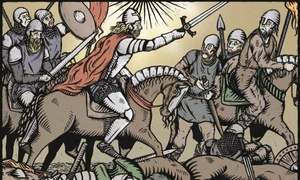 12 the legendary king arthur led the romano briton resistance against the saxons for decades  history extra jpg