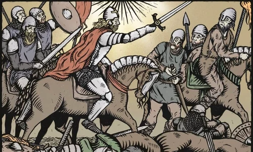 12 the legendary king arthur led the romano briton resistance against the saxons for decades  history extra jpg