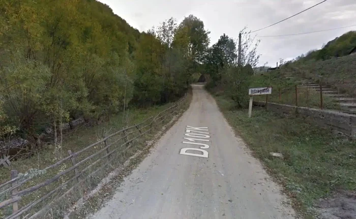 Drumul va fi modernizat pe aproape 14 km FOTO captură Google Maps