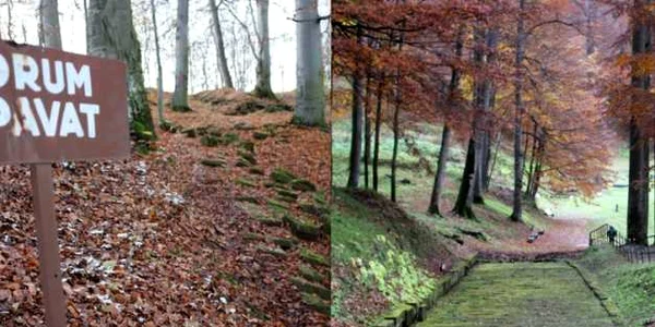 drum pavat din sarmizegetusa regia si piatra rosie foto daniel guta adevarul
