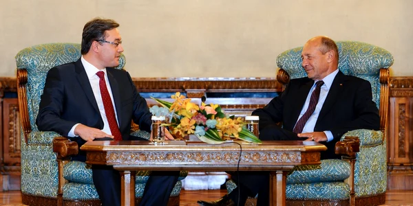Traian Basescu s-a intalnit cu Igor Corman 