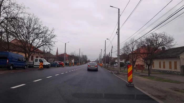 Drum modern între Timișoara și autostradă FOTO Ștefan Both