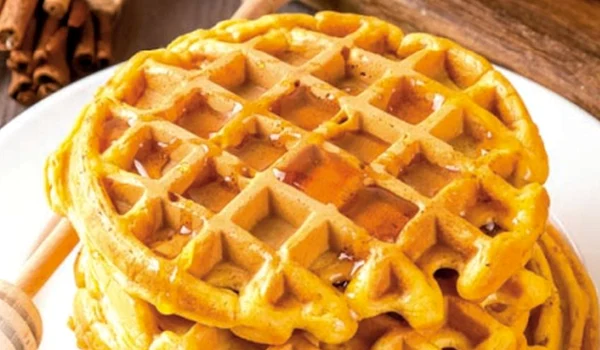 Waffles cu dovleac jpg