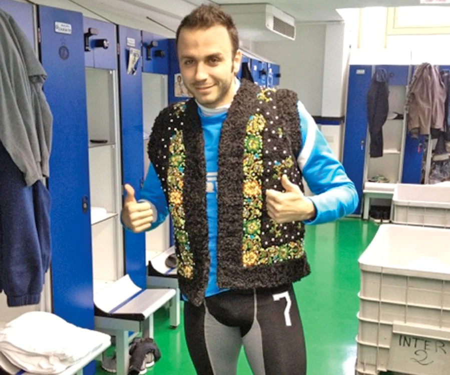 Chivu a îmbrăcat  cojocul românesc  în vestiarul lui Inter