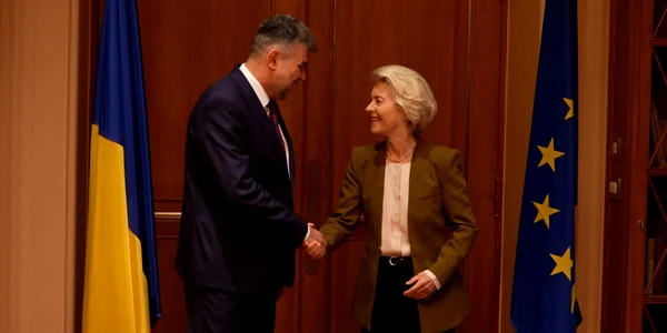 Marcel CIolacu si Ursula von der Leyen FOTO Fb Marcel Ciolacu jpg
