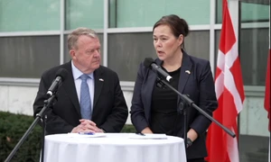 Lars Løkke Rasmussen Vivian Motzfeldt jpg