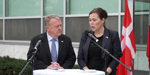 Lars Løkke Rasmussen Vivian Motzfeldt jpg