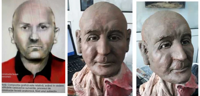 Fizionomia victimei a fost refăcută de procurori