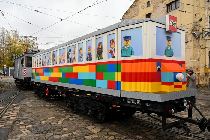 Tramvaiul LEGO din Budapesta