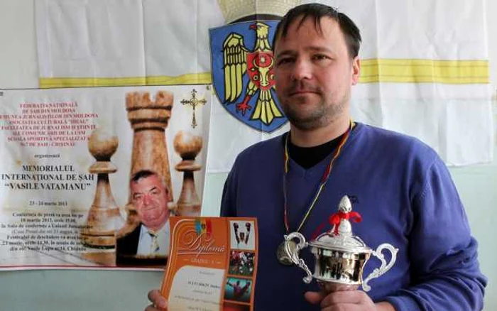 Dmitri Svetuşkin, câştigătorul turneului. FOTO Tudor Iovu