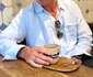 Radu Vâlcan și soția, la cafea în Berlin foto: Click!