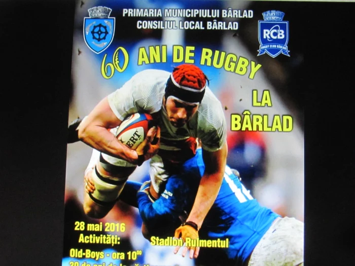 60 de ani de rugby la Bârlad FOTO Afiş