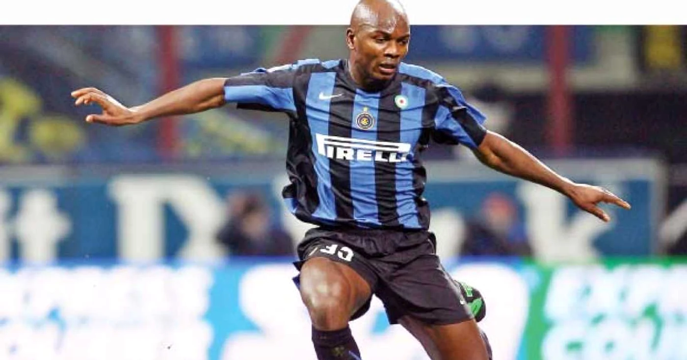 Pierre Womé, pe vremea când evolua în Serie A, la Inter Milano 