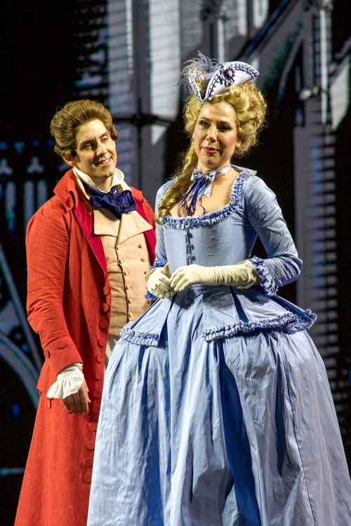 Andeka Gorrotxategi și Alessandra Di Giorgio. Foto Andrei Grigore/Opera Națională București