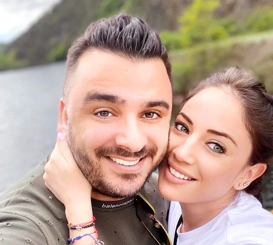 Liviu Guță, alături de Roxana, pe vremea când formau un cuplu