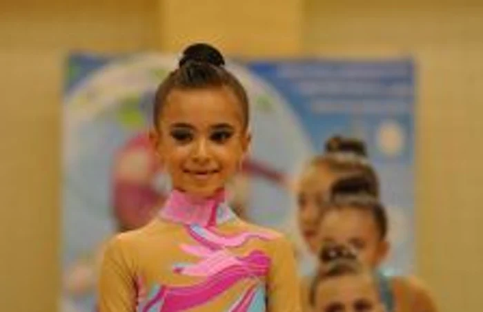 Rebeca Anton, campioană naţională la gimnastică ritmică, Foto: arhivă CSU Braşov