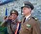 Eroul locotenent-colonel (rtr) Banu V. Ion, sărbătorit la vârsta de 105 ani. FOTO Garnizoana Târgoviște.