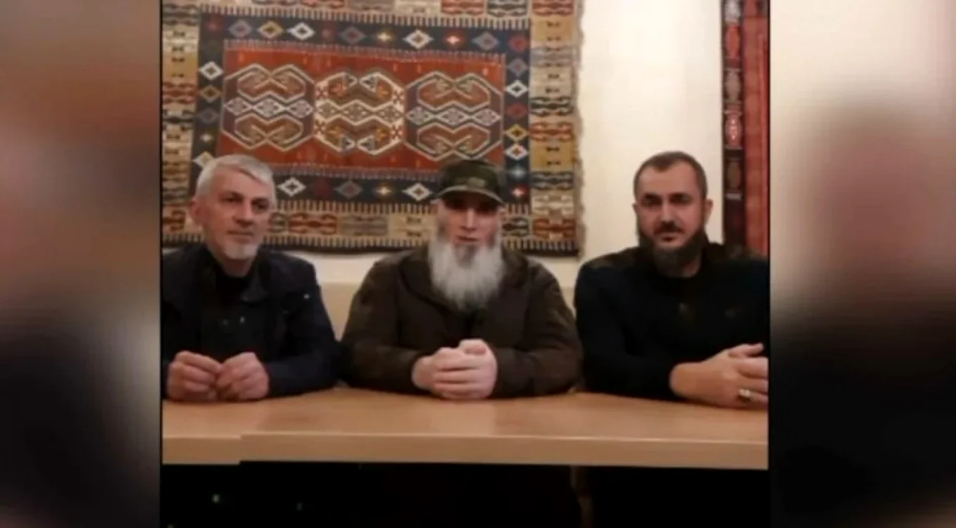 Combatanţi ceceni care luptă alături de armata ucraineană Captura BFMTV
