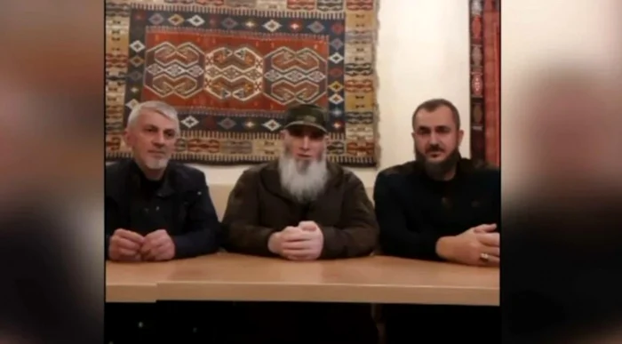 Combatanţi ceceni care luptă alături de armata ucraineană Captura BFMTV