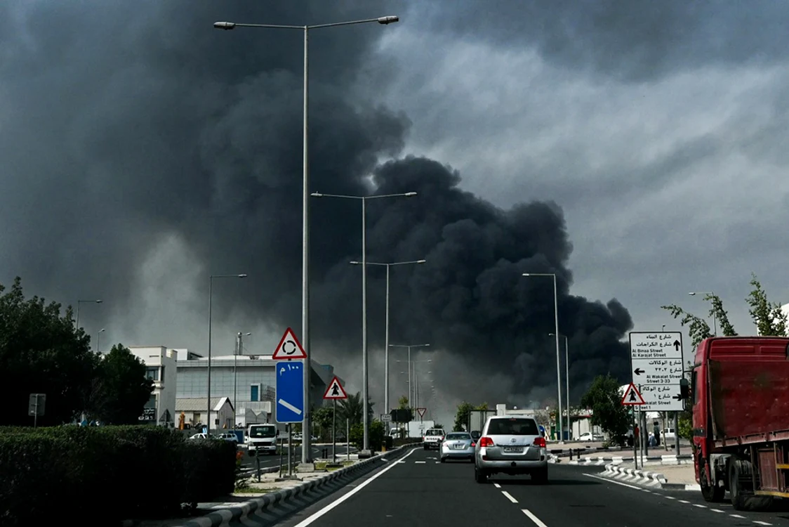 Atacuri în Doha Foto : captura video X