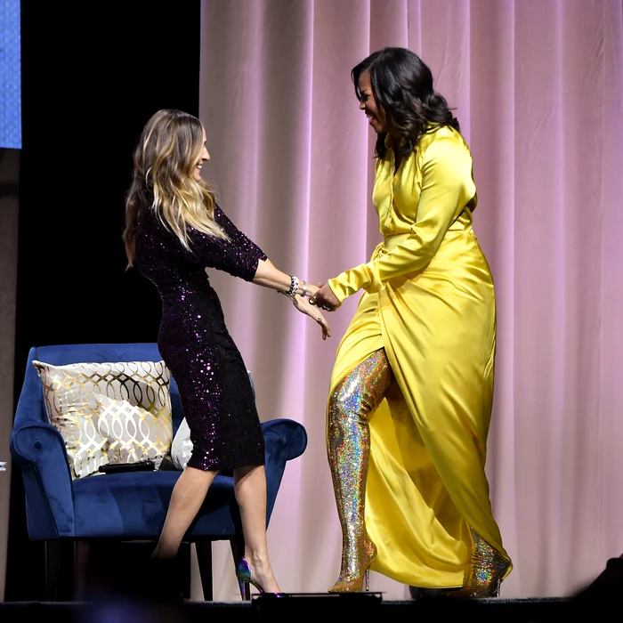 Michella Obama a strălucit la un eveniment din New York