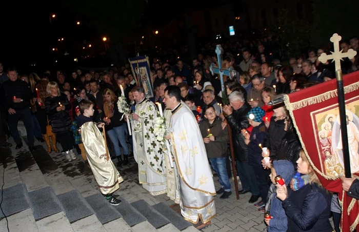 Învierea Domnului Bistriţa FOTO: Bianca Sara