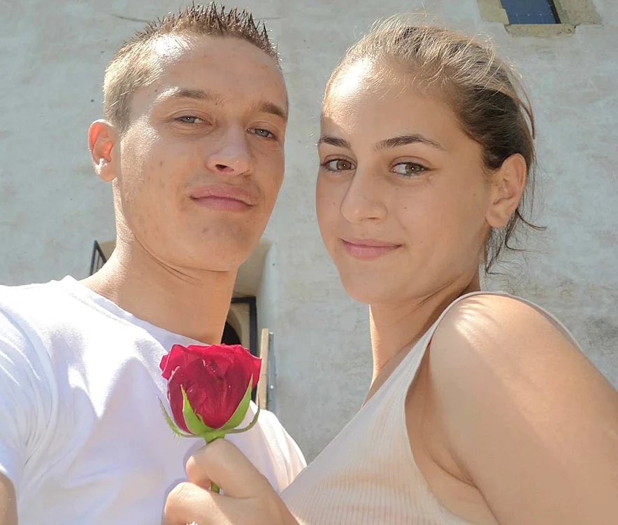 Cristina şi „Geo cel Rău” au fost împreună mai bine de doi ani Foto: Arhiva personală