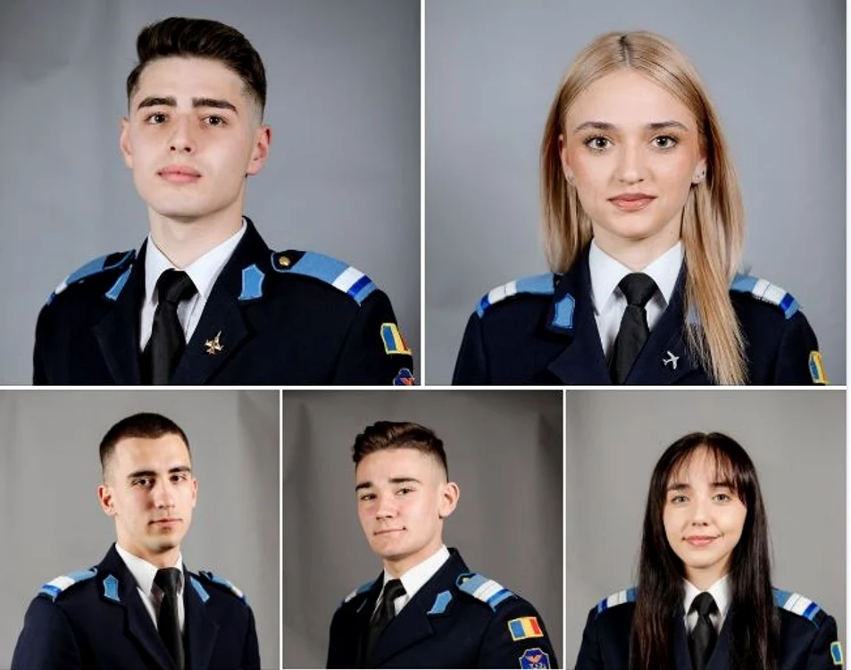 Absolvenții care vor deveni piloți militari FOTO Colegiul Militar „Mihai Viteazul”