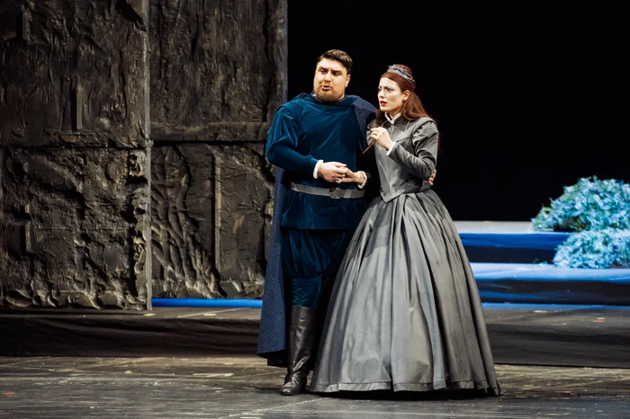 Paul Lungu și Lorena Mărginean. Foto Andrei Grigore/Opera Națională București