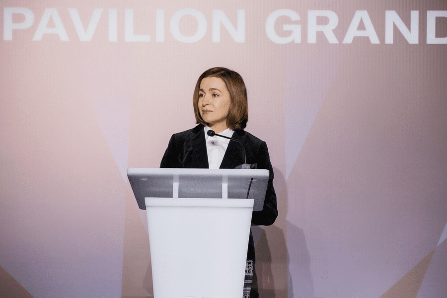 Maia Sandu, criticată de Kremlin pentru declarații făcute în România