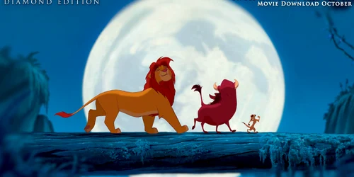 Afişul filmului de animaţie The Lion King