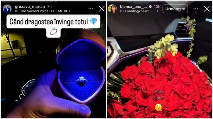 Imaginile postate de cei doi care au indus fanii în eroare. Foto: Instagram