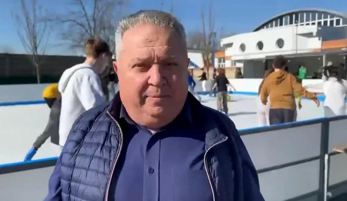Primarul Dănuț Groza prezintă patinoarul în 16 februarie