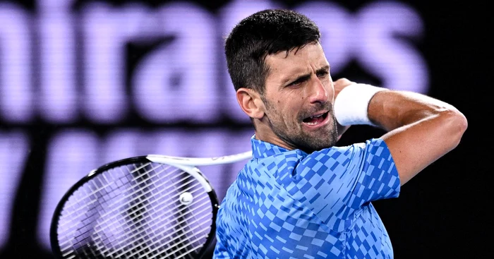 Novak Djokovici, în fața unui nou record. Foto Profimedia