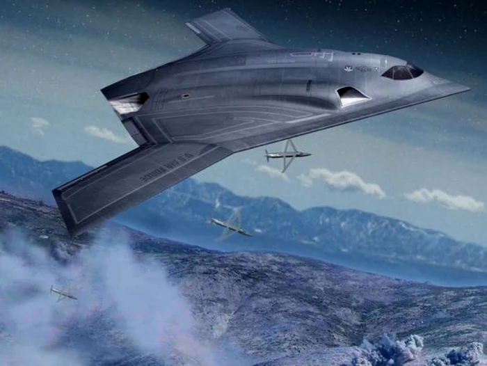 Noul bombardier cu raza lunga de actiune LRS-B FOTO Northrop Grumman