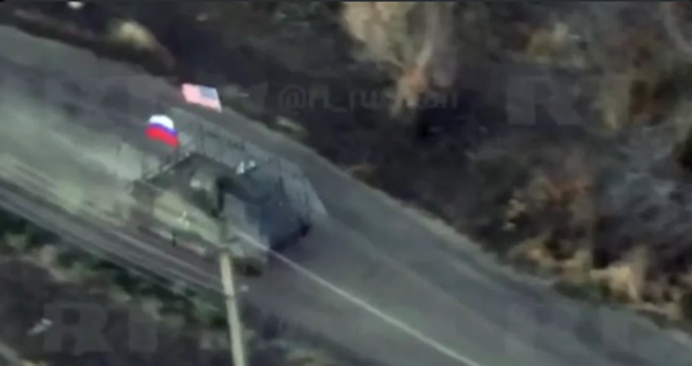 Videoclipul a fost distribuit de propaganda rusă FOTO Captură video