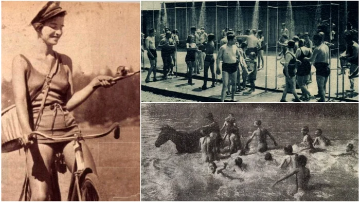 FOTO Cum clocotea Capitala pe caniculă în urmǎ cu peste jumătate de secol: „Trotuarele dogoreau la 60 de grade. La ștrand, lumea se luptă pe un metru de apă”