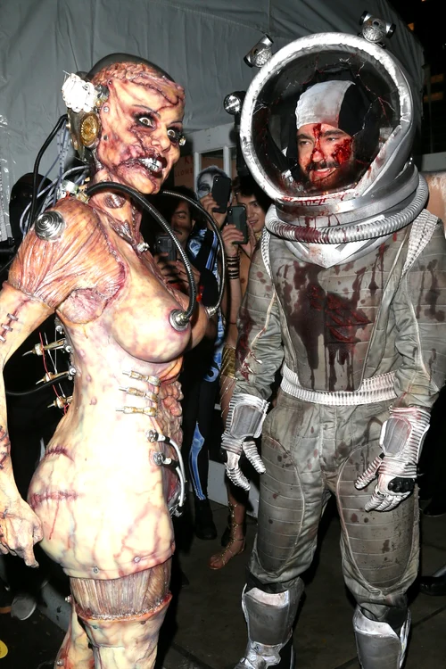 Heidi Klum, alături de soțul ei, Tom Kaulitz