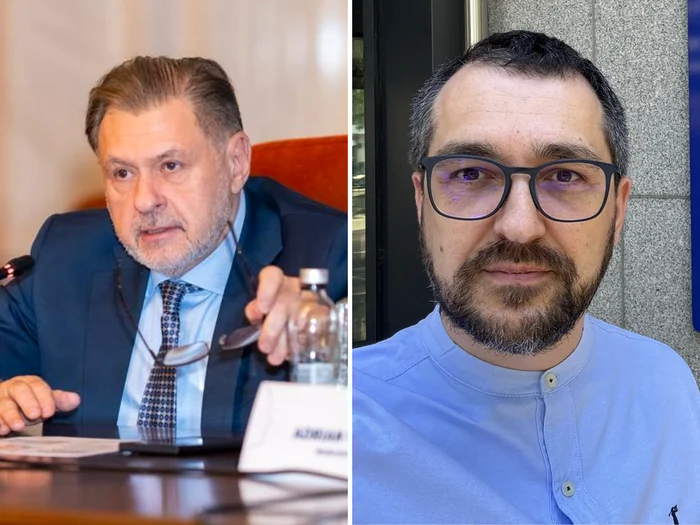 Alexandru Rafila și Vlad Voiculescu/FOTO: Facebook