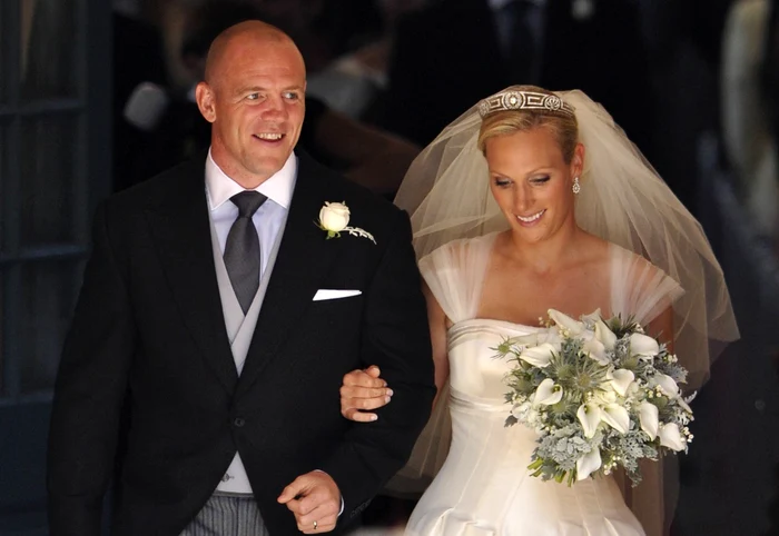 Zara Phillips şi Mike Tindall s-au căsătorit în 2011 FOTO Reuters