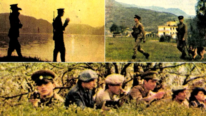 Grăniceri. Foto: Almanahul Oștirii 1989
