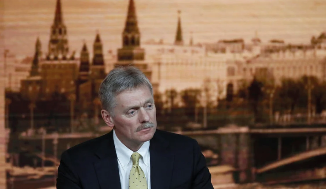 Dmitrii Peskov, purtătorul de cuvânt al Kremlinului.