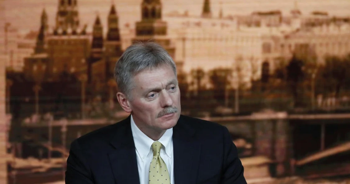 Purtătorul de cuvânt al Kremlinului, Dmitri Peskov acuză Estonia FOTO: EPA EFE